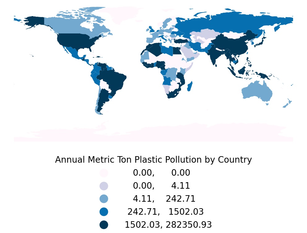 River Plastics Map